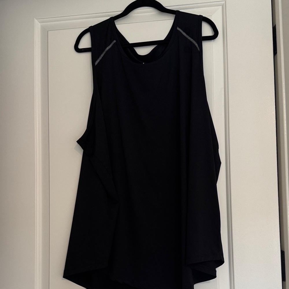 NWOT Torrid Black Active Tank Tech Jersey Size 5x(28)